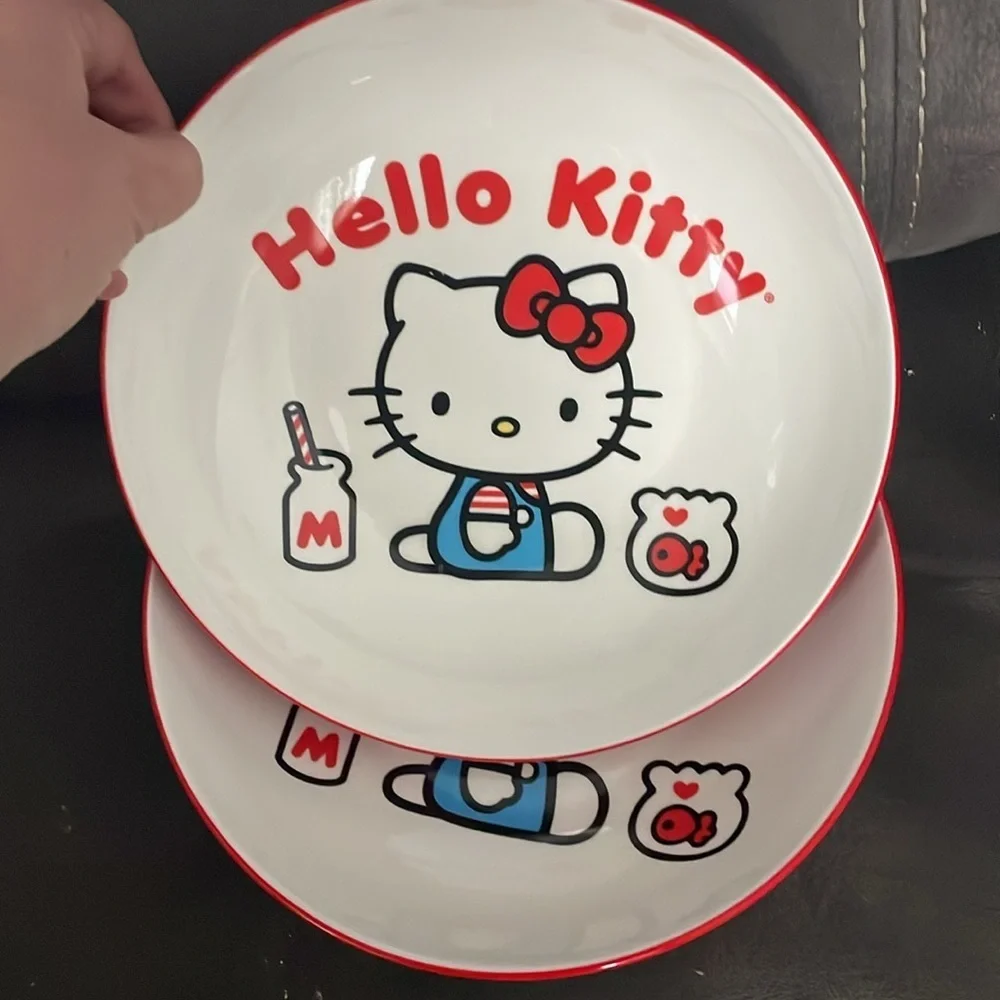 Set of 2 Hello Kitty Bowl